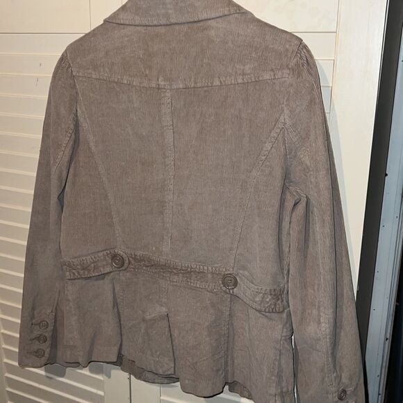 St Johns Bay Womens L Corduroy Fall Jacket Tan Light Brown - Picture 4 of 7